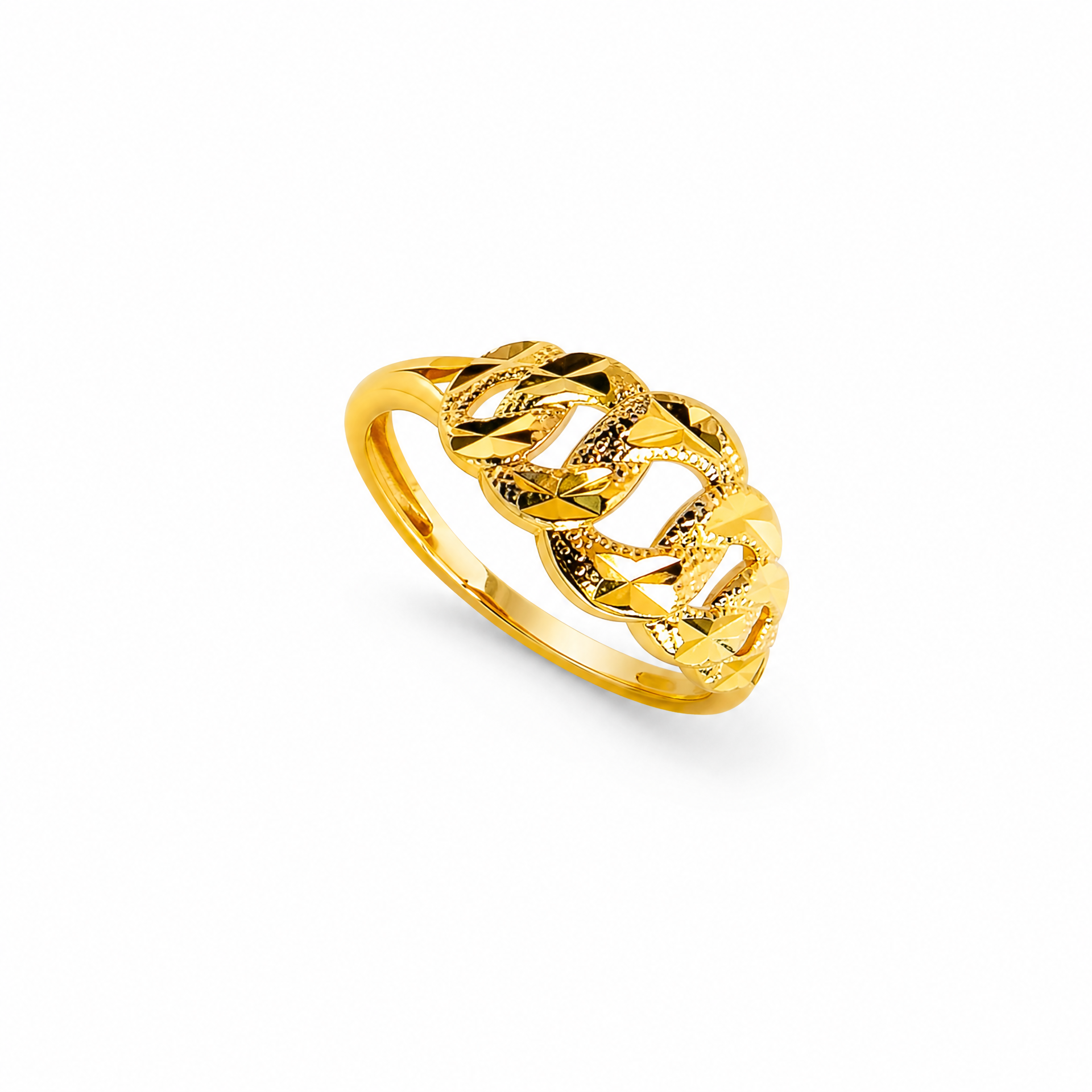 Interwoven Gold-Tone Ring